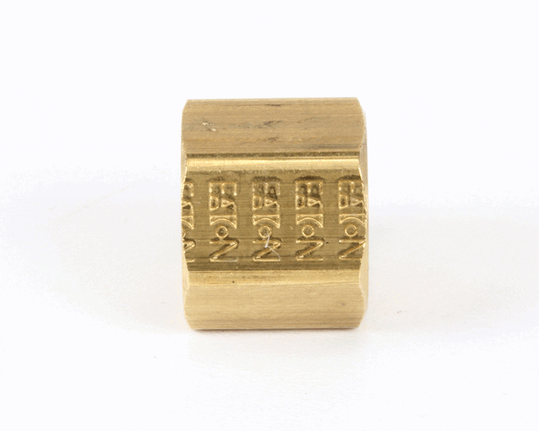 Southbend Range 1099111 Nut,1/4 Cc Brass (SOU1099111)