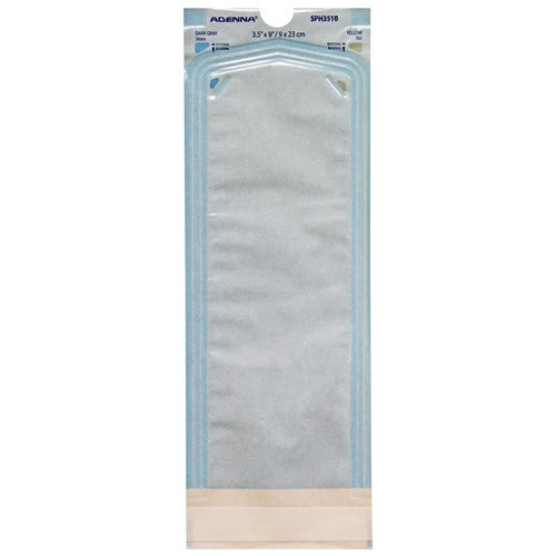 Adenna® Sterileization Pouches, Triple Seal, 10"x3.25", Case of 2000 (HOSSPH3510)