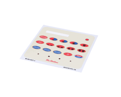 Sure Shot-AC Dispensing M-06-557-1-Sp Decal, Overlay (SRSTM-06-557-1-SP)