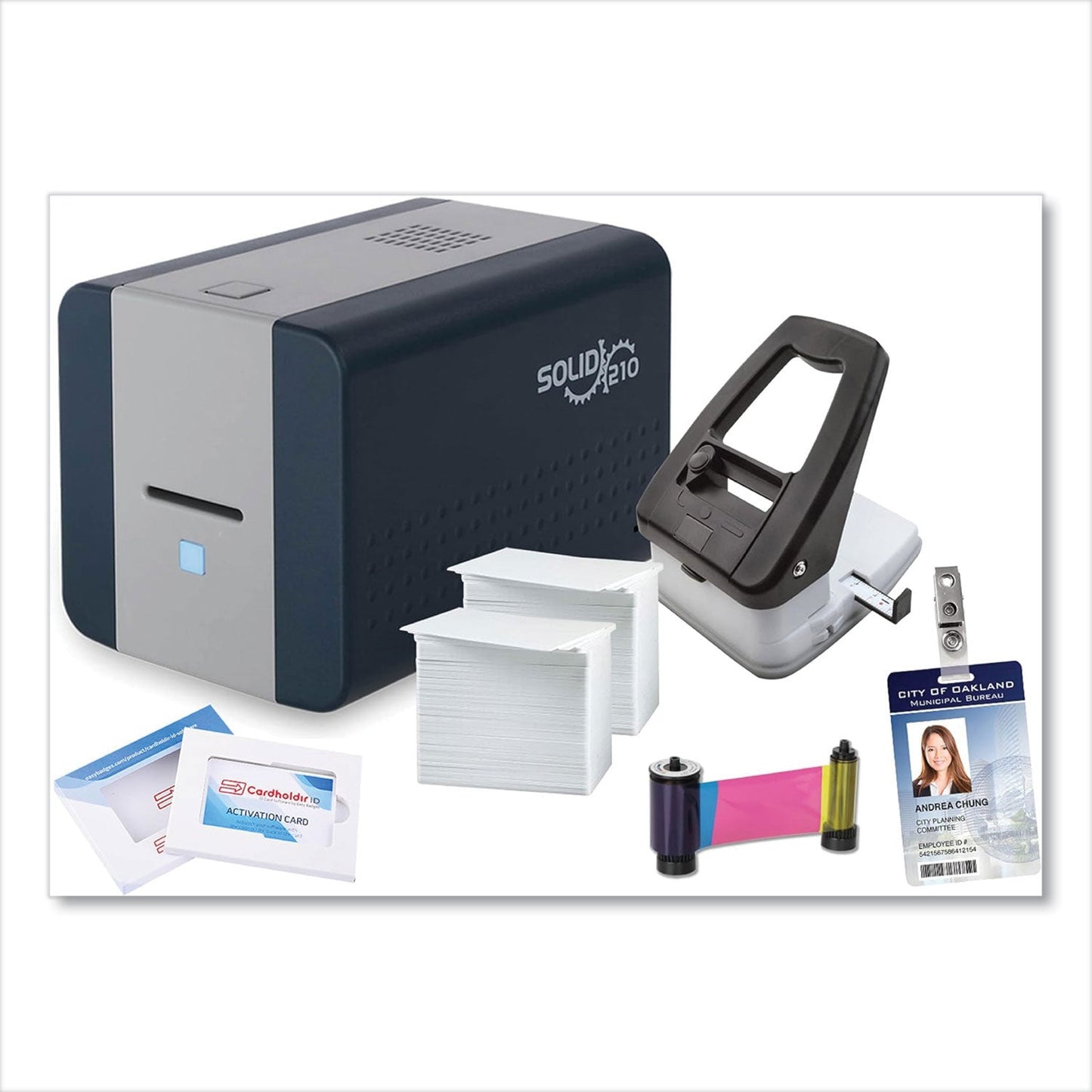 Zebra Technologies SOLID-210S Hand-Fed Desktop Printer (SRX38210)