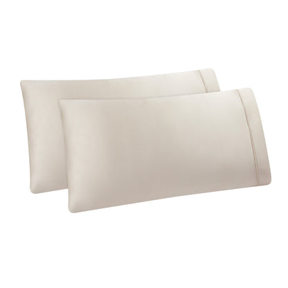 Aston & Arden Tencel Pillowcase Standard Beige (2/Pack) (P-SS-SP-400-BG)