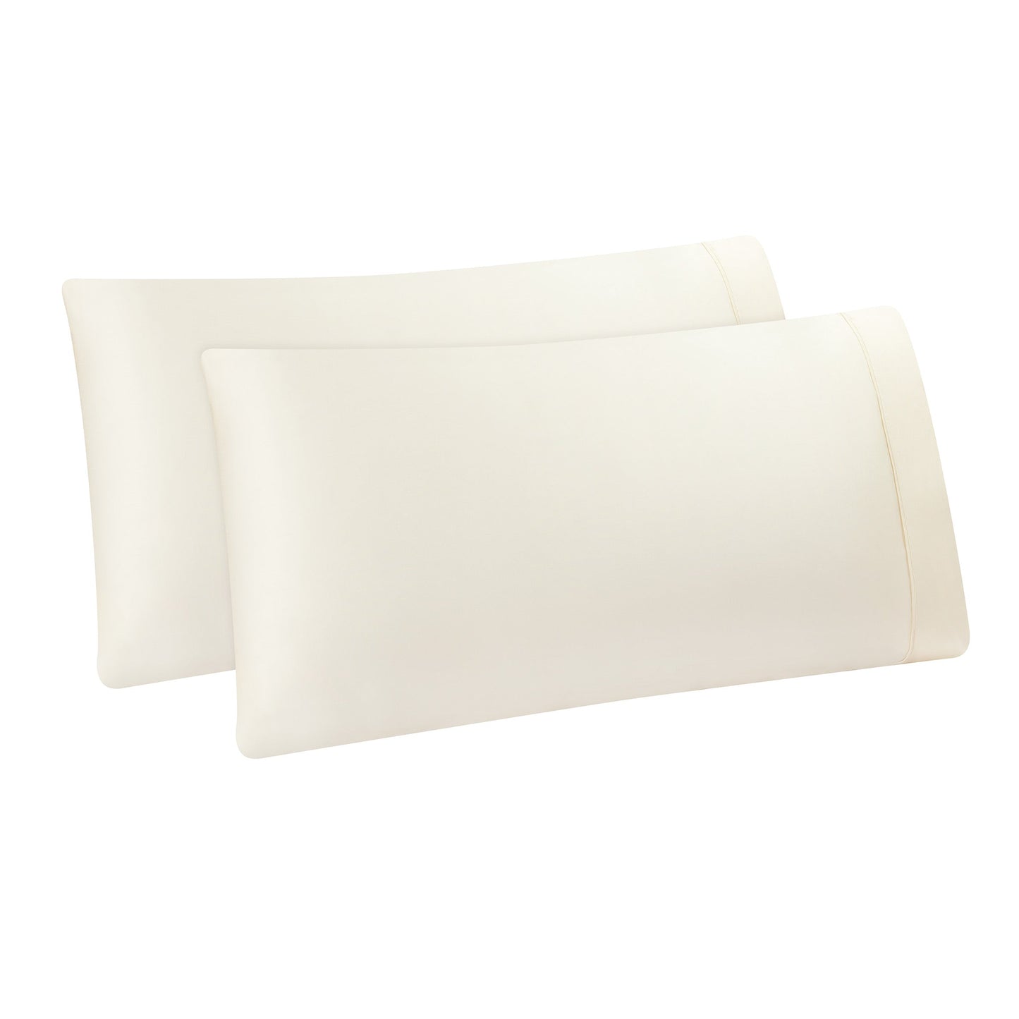 Aston & Arden Tencel Pillowcase Standard Cream (2/Pack) (P-SS-SP-400-CR)