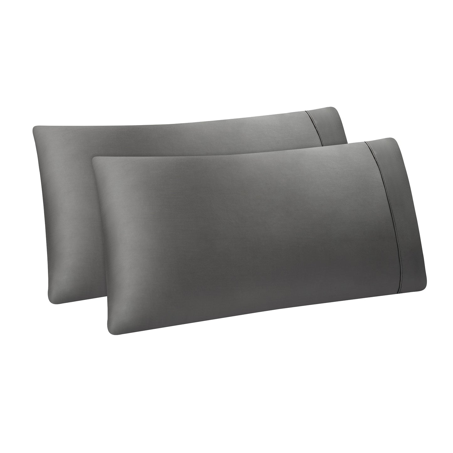 Aston & Arden Tencel Pillowcase Standard Dark Grey (2/Pack) (P-SS-SP-400-DG)