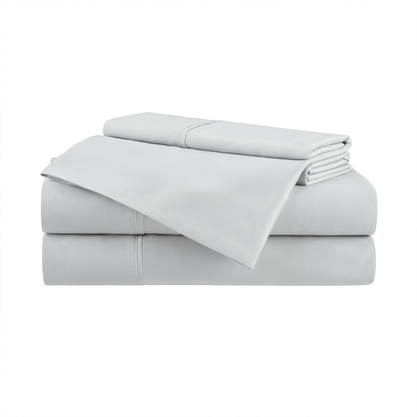 Aston & Arden Tencel Sheet Set CaliKing Light Grey (P-SS-CKG-400-LG)