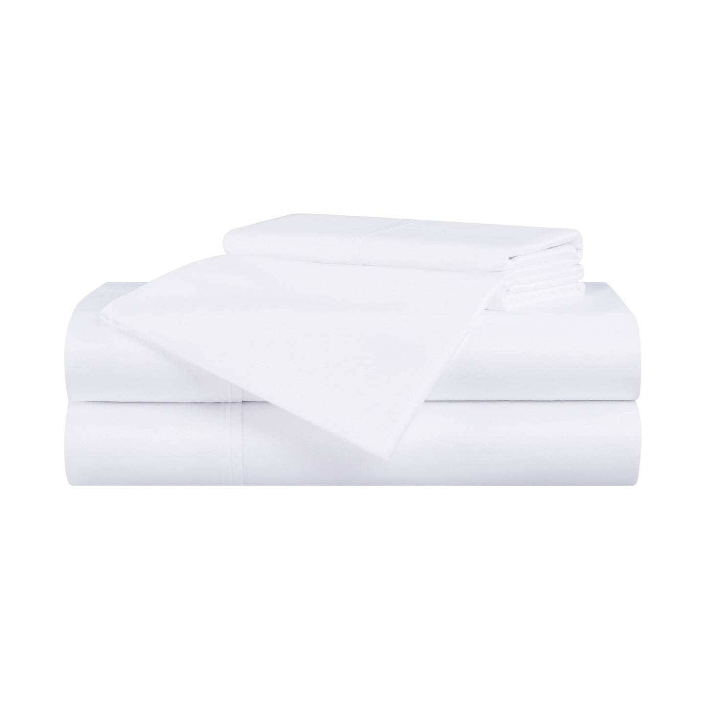 Aston & Arden Bamboo Sheet Set CaliKing White (P-SS-BBCALKG-WH)