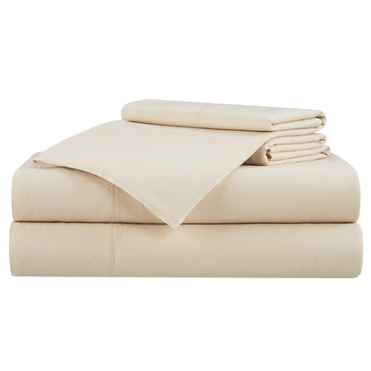 Aston & Arden Linacel Sheet Set King Beige (P-SS-LNKG-BG)