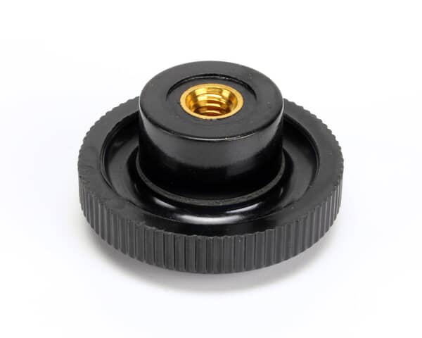 Saniserv 64065 Knob, Plas Blk 1-7/8 (SS64065)