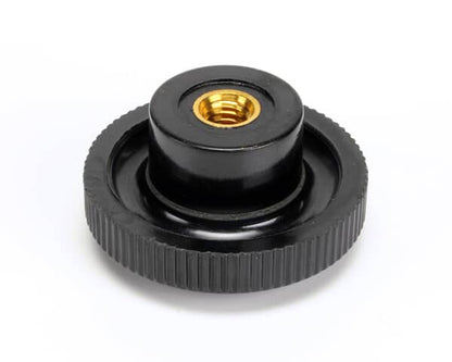 Saniserv 64065 Knob, Plas Blk 1-7/8 (SS64065)