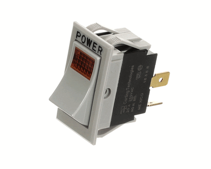 Star 2E-35127 Switch Rkr, Plstc, Amber Lt (STA2E-35127)