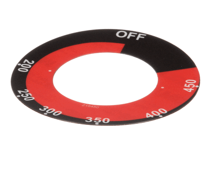 Star 2M-Z15450 Label, Knob Gas Thermostat (STA2M-Z15450)