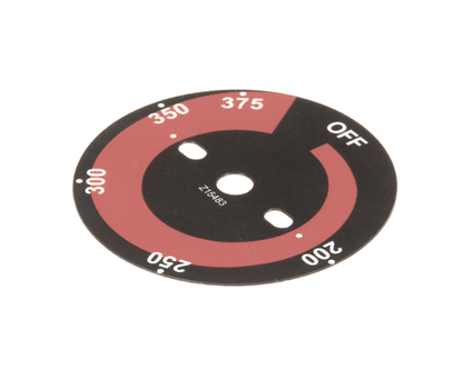 Star 2M-Z15483 Label, Knob Elec. Fryer (STA2M-Z15483)
