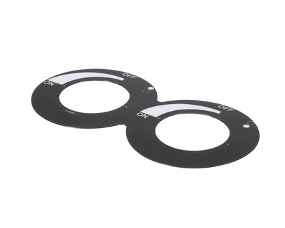 Star 2M-Z15956 Label, Dial Dual Hotplate (STA2M-Z15956)