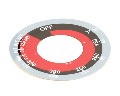 Star 2M-Z18125 Label - Knob (STA2M-Z18125)
