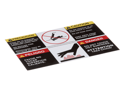 Star 2M-Z2620 Label Caution,Bi-Lingual (STA2M-Z2620)