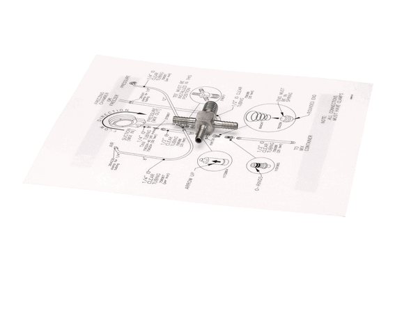 Stoelting 1177816 Kit; 4-Way Tee Replacement (STOE1177816)