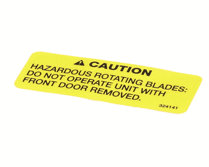 Stoelting 324141 Decal Caution-Rotating Blades (STOE324141)