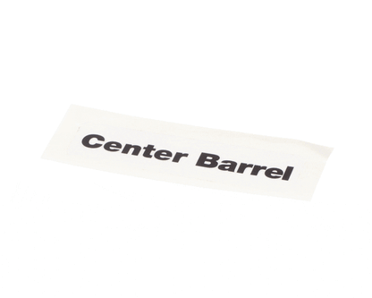 Stoelting C-1000-25J Center Barrel Tag (STOEC-1000-25J)