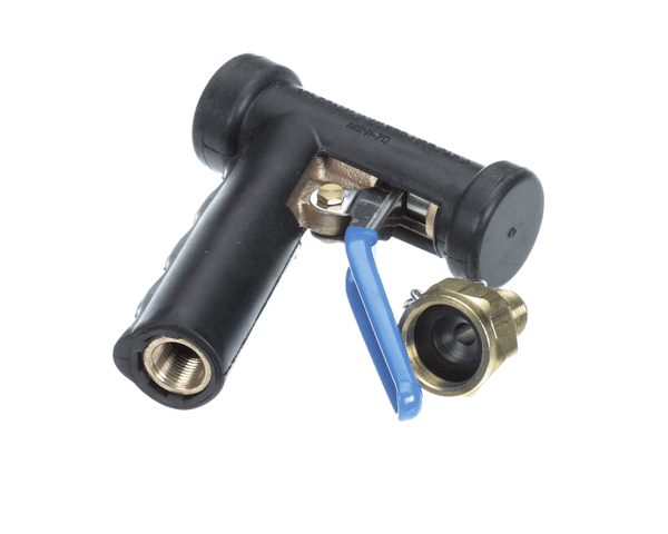 Strahman Valves Mn70075Gblack Mini Nozzle, Black, W/Grdn Swvl (STRHMN70075GBLACK)