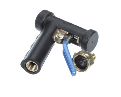 Strahman Valves Mn70075Gblack Mini Nozzle, Black, W/Grdn Swvl (STRHMN70075GBLACK)