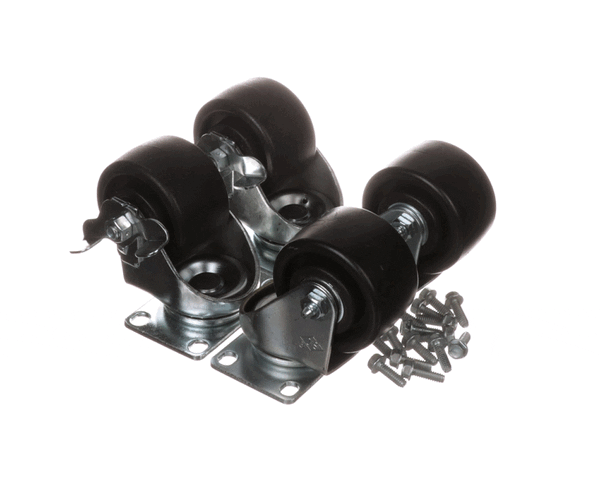 Silver King 10314-102 Kit Caster Plate 3 In Wh/4 In (SVK10314-102)