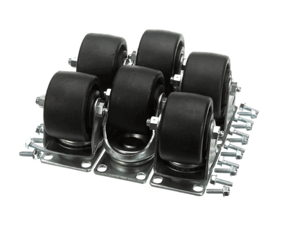 Silver King 10314-105 4'' Caster Plate Kit W/O Brake (SVK10314-105)