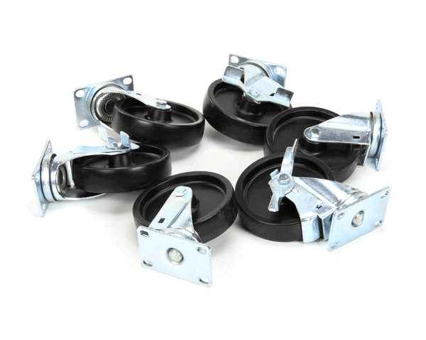 Silver King 10314-76 Kit Caster Plate 5 In (6 Per) (SVK10314-76)