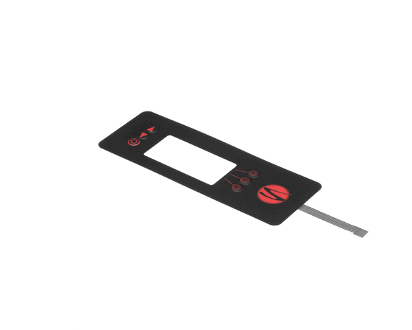 Synesso 1.2534_R3 Display Controller Overlay, 6 Key (SYO1-2534_R3)