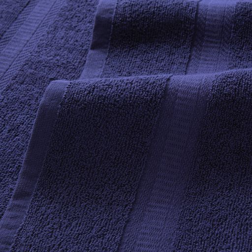 Hospeco® True Color Bath Towel 25x52 Navy, 24/Case (HOSBATH-NAVY)