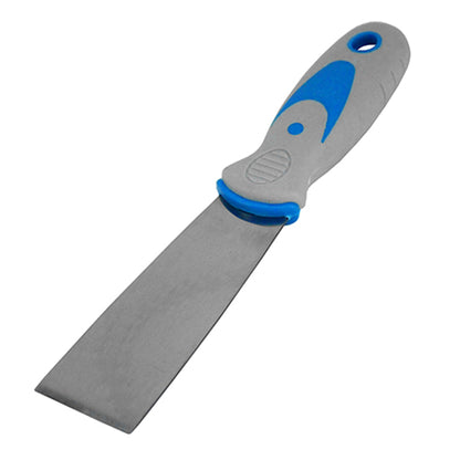 Impact® Stiff Putty Knife, 1.5" Blade, Rubberized Blue/Gray Grip, 12/Box (IMPT0005-00)