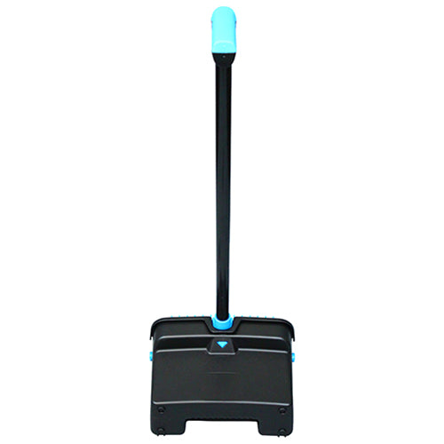 Impact® Lobby Dustpan w/ L-Grip Aluminum Handle, 26 Inch, Black/Blue, 6/Case (IMPT0011-01)