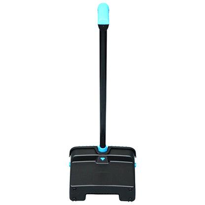 Impact® Lobby Dustpan w/ L-Grip Aluminum Handle, 26 Inch, Black/Blue, 6/Case (IMPT0011-01)