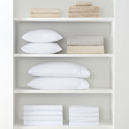 Arkwright Home® T180 White Pillowcase, Standard, 12/Pack (PNP-T180-4236)