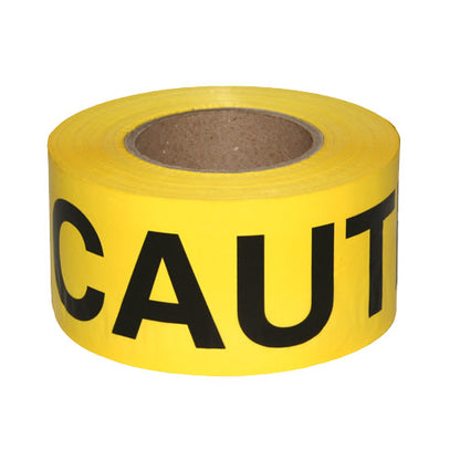 Safety Zone® Caution Barrier Tape, 3"x1000', 1/Each, 12 Each/Case (SZNTBT3000C)