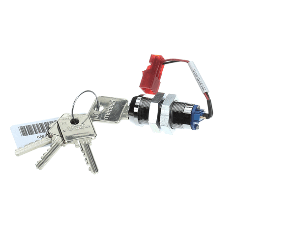 Tidel Engineering 201-2715-001S Keyswitch, Medeco, With Pigtail Cable An (TDEN201-2715-001S)
