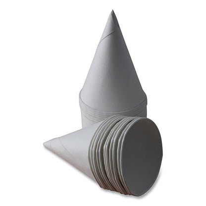 Eco Touch Cone Cups, 4.5 oz, White, 5,000/Carton (TDPCC45)