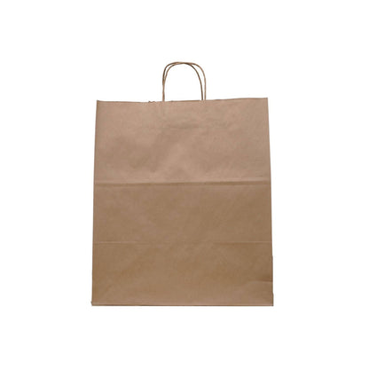 Solupac Emporium Twist Handle Bag, 14 x 9.84 x 15.5, Kraft, 200 Bags (TDPTKNEMSHDE)