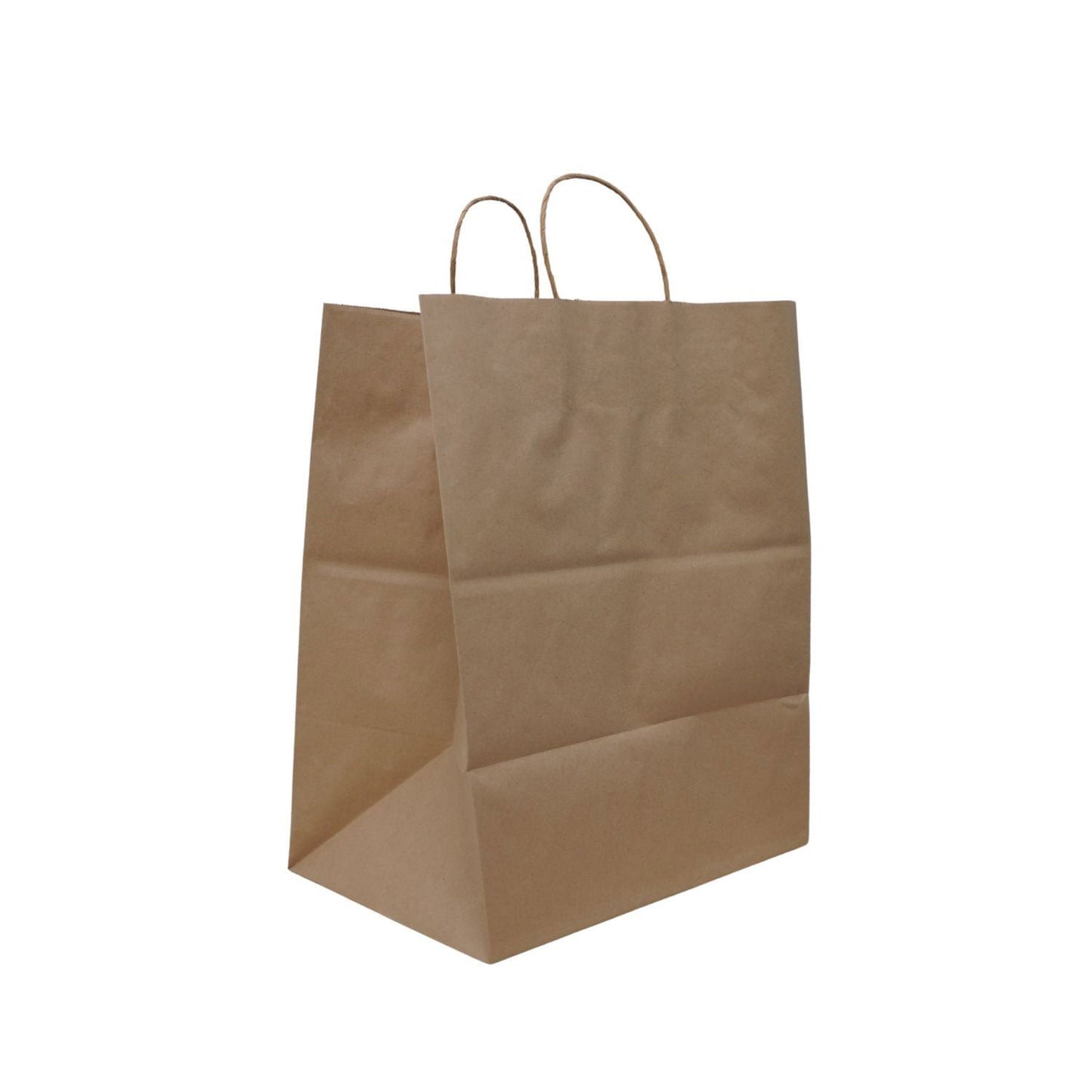 Solupac Emporium Twist Handle Bag, 14 x 9.84 x 15.5, Kraft, 200 Bags (TDPTKNEMSHDE)