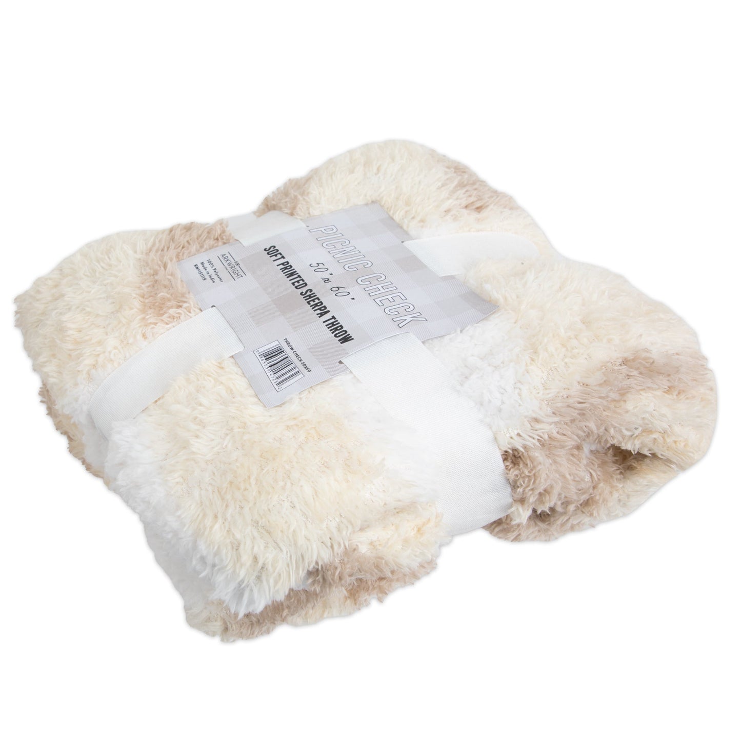Arkwright Home® Picnic Check Throw Blanket 50x60 Assorted, 24/Case (THROW-CHECK-50X60-CS)