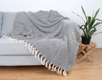 Arkwright Home® Common Ground Throw 50x70 Chevron Pattern, 12/Case (THROW-CHEV-50X70-CS)