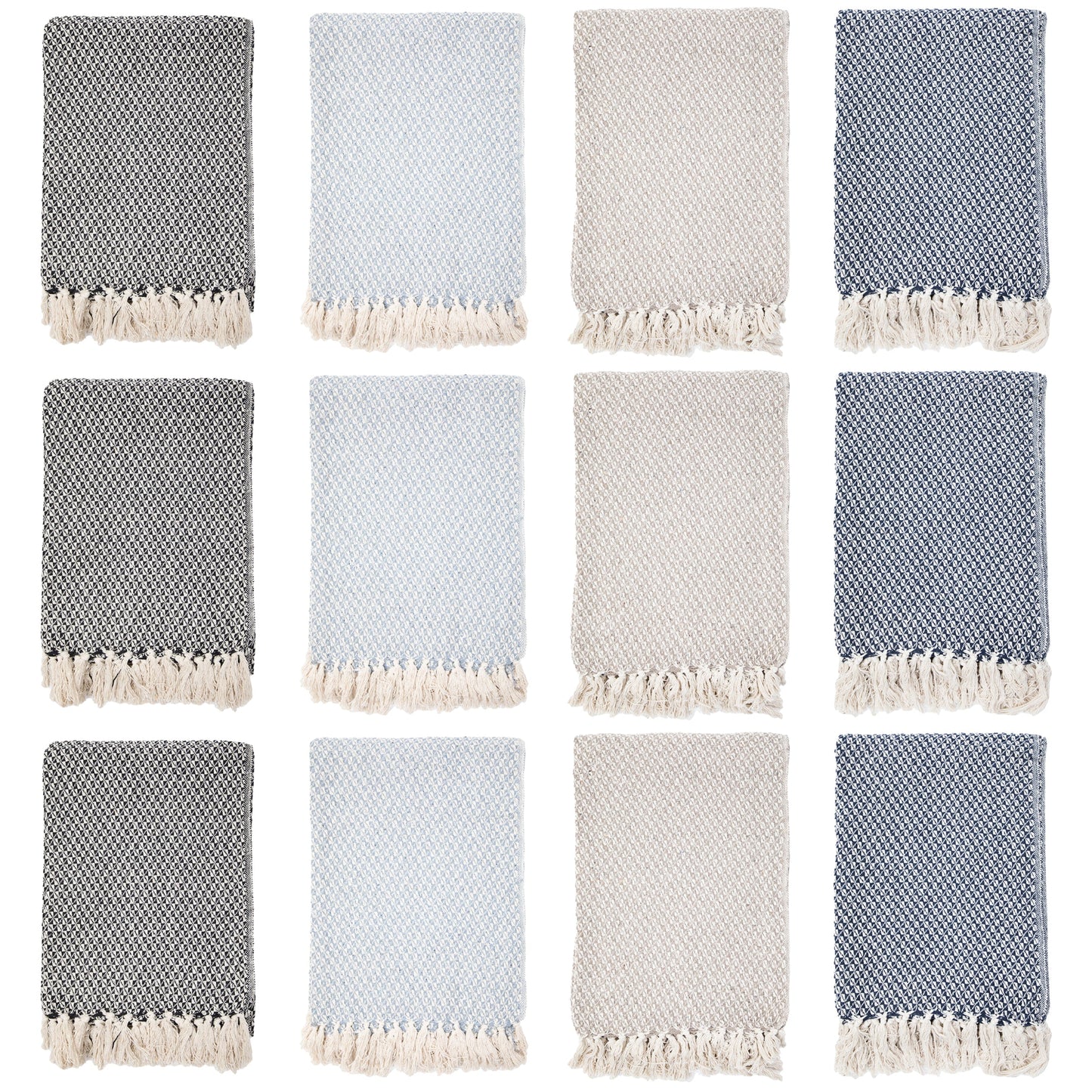 Arkwright Home® Common Ground Throw 50x70 Checkered Pattern, 12/Case (THROW-CHK-50X70-CS)