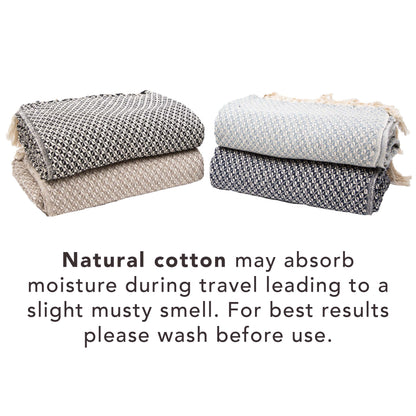 Arkwright Home® Common Ground Throw 50x70 Checkered Pattern, 12/Case (THROW-CHK-50X70-CS)