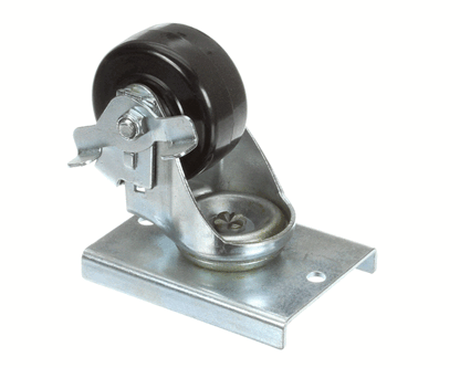 Traulsen 348-10010-01 4 In Caster W/Channel With Brake (TR348-10010-01)