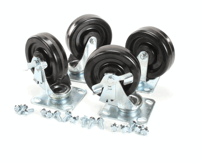 Traulsen Ck1 Kit Four 6.125 In Casters With & W/O Loc (TRCK1)