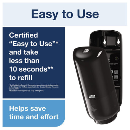 Tork Odor-Control Hand Soap Liquid S4, Perfume Free, 1 L, 6/Carton (TRK400020)