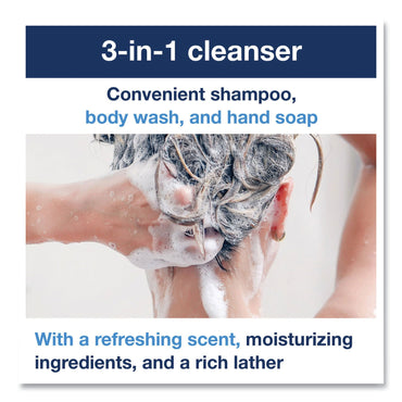 Tork Hair and Body Wash, Clean Scent, 1 L, 6/Carton (TRK400033)