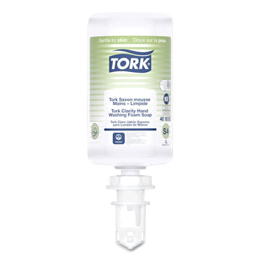 Tork Clarity Hand Soap, Unscented, 1 L Refill, Clear, 6/Carton (TRK401800)