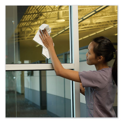 Tork Paper Wiper Plus, 12.5 x 13, White, 1/4 Fold, 90/Pack, 12 Packs/Carton (TRK430150A)