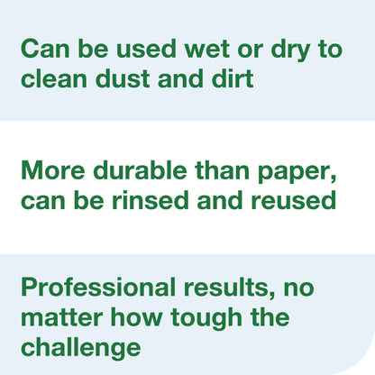 Tork Light Duty Cleaning Cloth, Giant Roll, 1-Ply, 9 x 12.4, White, 1,450 Sheet Roll/Carton (TRK500105)