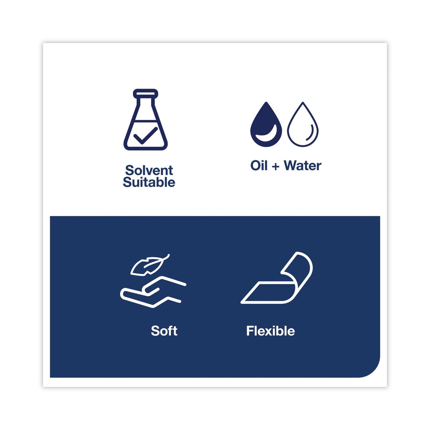 Tork Industrial Cleaning Cloths, 1-Ply, 16.34 x 14, Gray, 210 Wipes/Box (TRK520374)