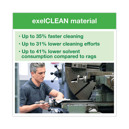 Tork Industrial Cleaning Cloths, 1-Ply, 16.34 x 14, Gray, 210 Wipes/Box (TRK520374)